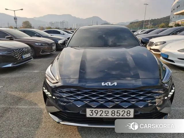 Kia K8 Hybrid 2023 Синий из Кореи