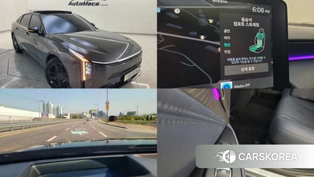 Kia The New K8 2024 Серый из Кореи