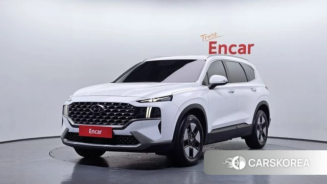 Hyundai The New Santa Fe 2022 Белый из Кореи