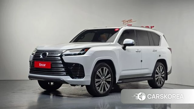Lexus LX 4th Generation 2025 Белый из Кореи