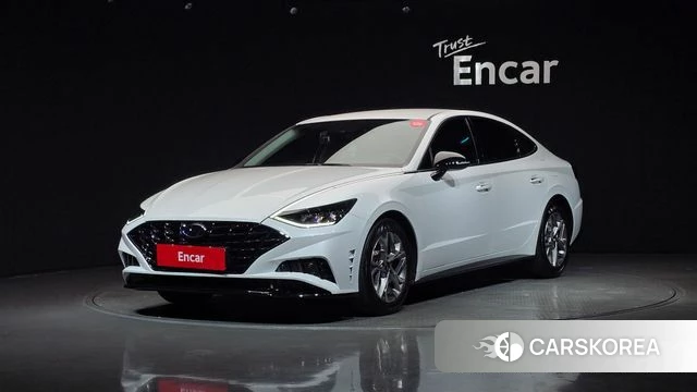 Hyundai Sonata (DN8) 2021 Белый из Кореи