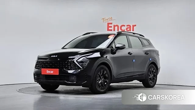 Kia Sportage 5th Generation Hybrid 2024 Черный из Кореи