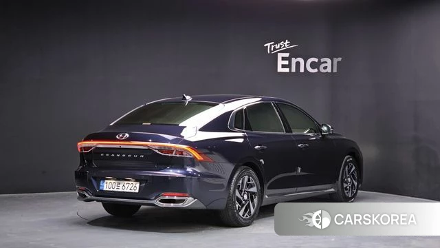 Hyundai The New Grandeur IG Hybrid 2021 Синий из Кореи
