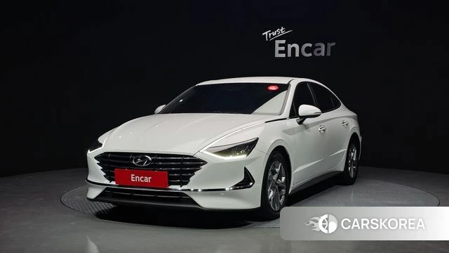 Hyundai Sonata (DN8) 2019 Белый из Кореи