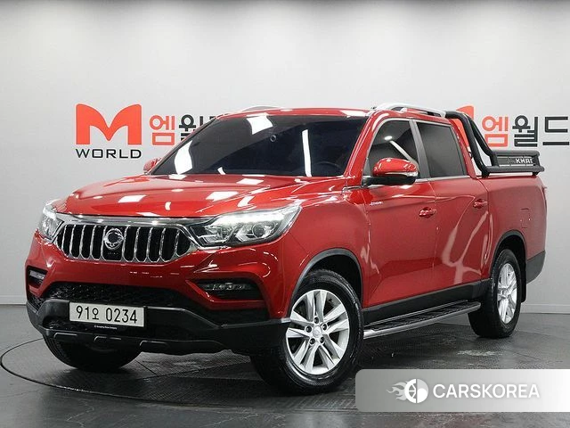 Ssangyong Rexton Sports Cannes 2020 Красный из Кореи