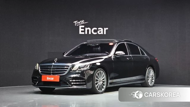 Mercedes-Benz S-Class W222 2018 Черный из Кореи