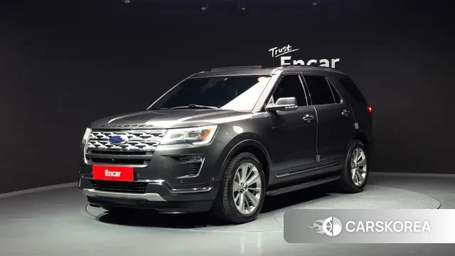 Ford Explorer 2018 Серый из Кореи