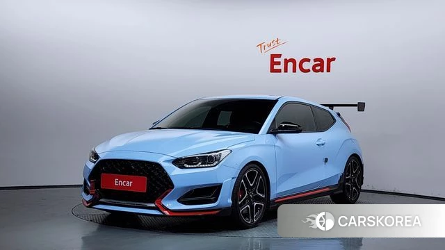 Hyundai Veloster (JS) 2019 Небесно-голубой из Кореи