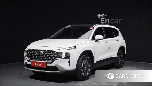 Hyundai The New Santa Fe 2021 Белый из Кореи