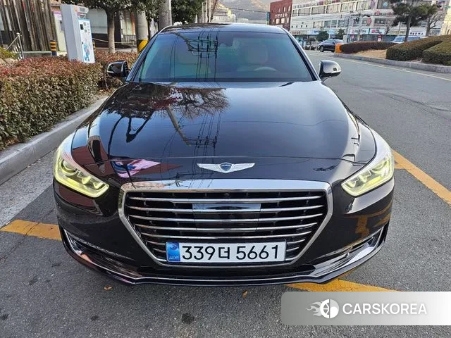 Genesis EQ900 2018 Черный из Кореи