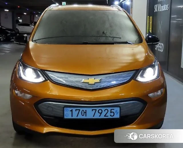 Chevrolet (GM Daewoo) Bolt EV 2018 Оранжевый из Кореи