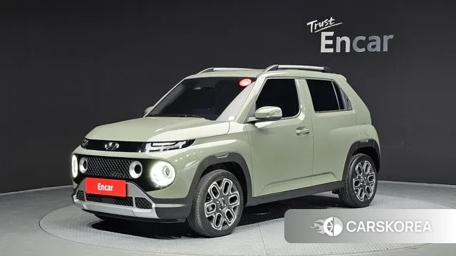 Hyundai Casper 2023 Темно-зеленый из Кореи