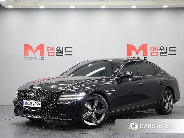 Genesis G80 (RG3) 2024 Черный из Кореи