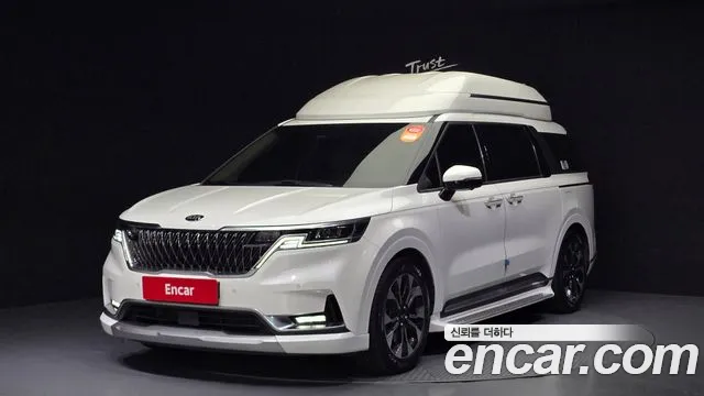 Kia Carnival 4th generation 2021 Белый из Кореи