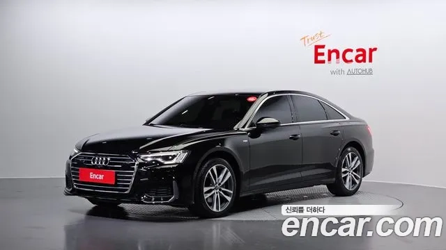 Audi A6 (C8) 2022 Черный из Кореи