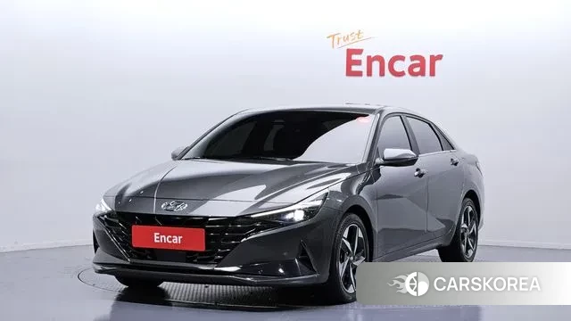 Hyundai Avante (CN7) 2021 Серый из Кореи