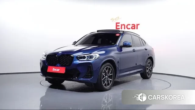 BMW X4 (G02) 2023 Синий из Кореи