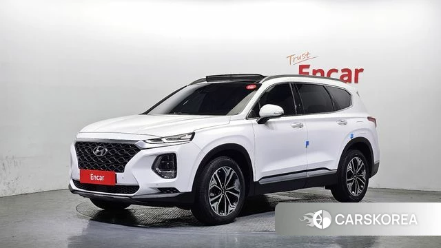 Hyundai Santa Fe TM 2019 Белый из Кореи