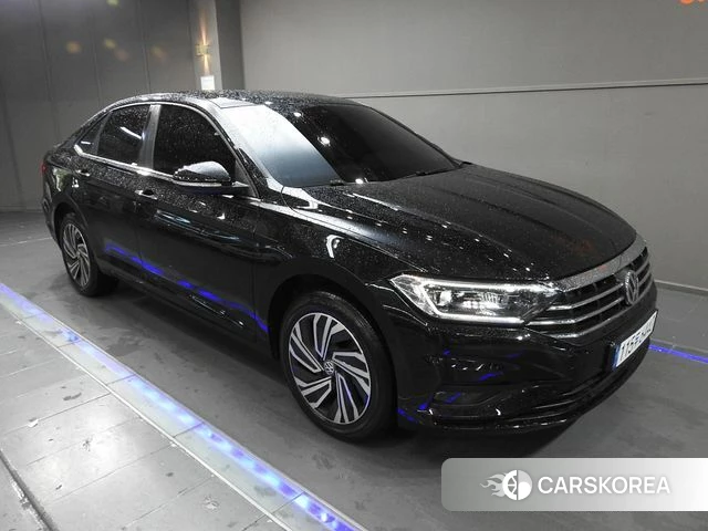 Volkswagen 7th Generation of Jetta 2021 Черный из Кореи