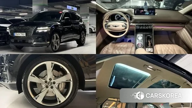 Genesis GV80 2020 Черный из Кореи