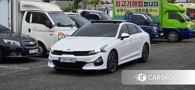 Kia K5 3rd generation 2021 Жемчужный цвет из Кореи