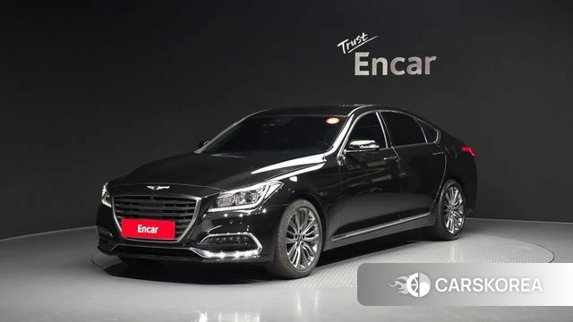 Genesis G80 2018 Черный из Кореи
