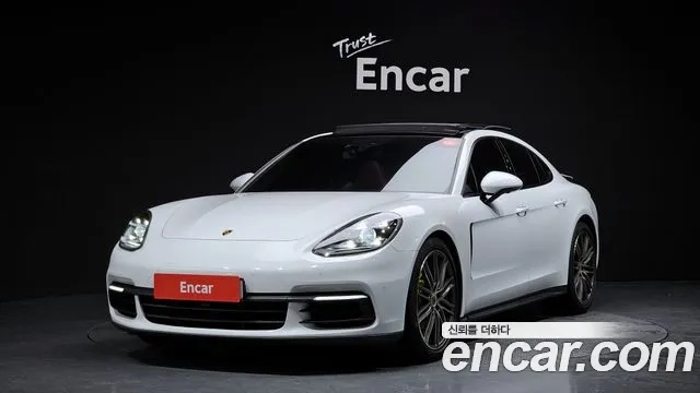 Porsche Panamera (971) 2018 Белый из Кореи