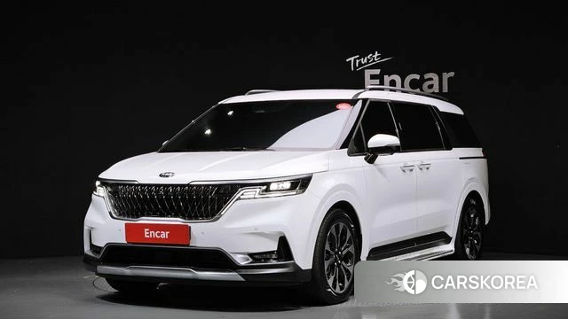 Kia Carnival 4th generation 2021 Белый из Кореи
