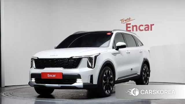 Kia The New Sorento 4th Generation 2023 Белый из Кореи