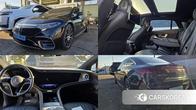 Mercedes-Benz EQS V297 2022 Черный из Кореи