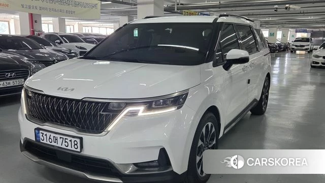 Kia Carnival 4th generation 2023 Белый из Кореи