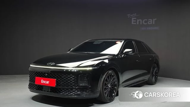 Hyundai Grandeur Hybrid (GN7) 2022 Черный из Кореи