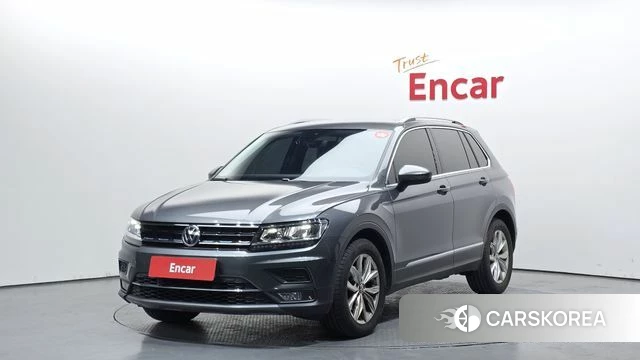 Volkswagen Tiguan second Generation 2020 Серый из Кореи