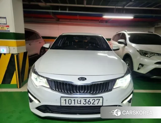Kia The New K5 2nd generation 2018 Белый из Кореи