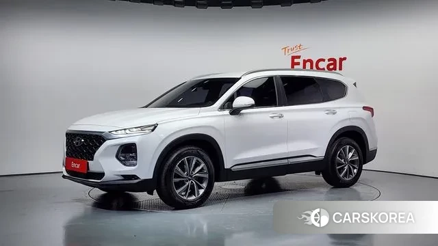Hyundai Santa Fe TM 2020 Белый из Кореи