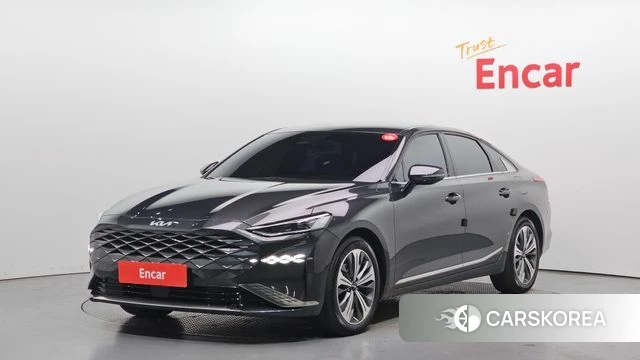 Kia K8 Hybrid 2023 Серый из Кореи