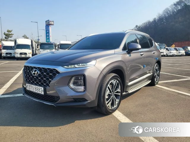 Hyundai Santa Fe TM 2020 Серый из Кореи