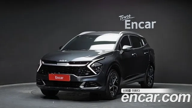 Kia Sportage 5th Generation Hybrid 2024 Серый из Кореи