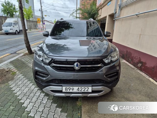 Ssangyong Rexton Sports 2021 Серый из Кореи