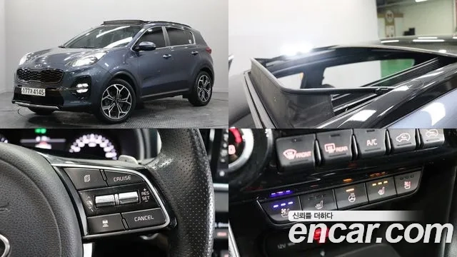 Kia Sportage The Bold 2018 Серый из Кореи