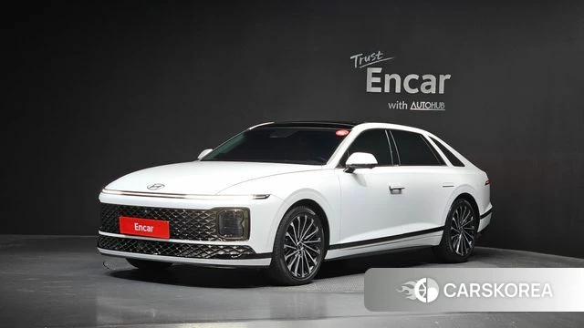 Hyundai Grandeur Hybrid (GN7) 2023 Белый из Кореи