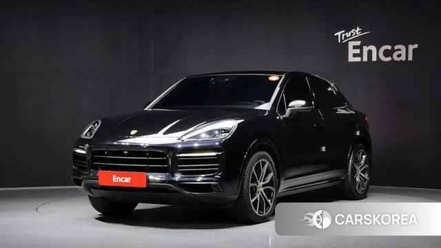 Porsche Cayenne (PO536) 2020 Черный из Кореи