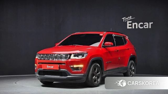 Jeep Compass 2nd Generation 2018 Красный из Кореи