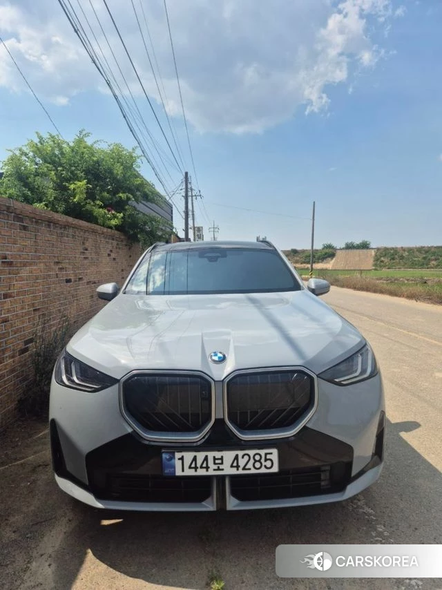 BMW X3 (G45) 2025 Серебристо-серый из Кореи