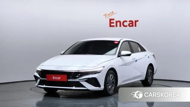 Hyundai The New Avante (CN7) 2024 Белый из Кореи