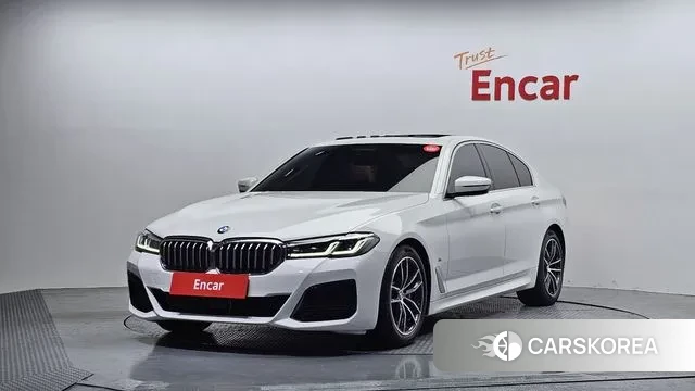BMW 5 Series (G30) 2022 Белый из Кореи