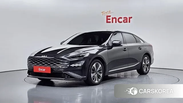 Kia K8 Hybrid 2022 Серый из Кореи