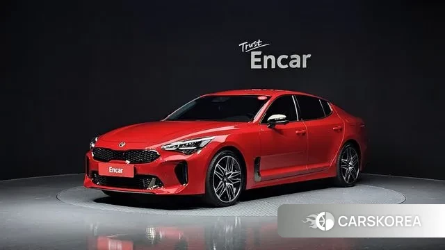 Kia Stinger Meister 2021 Красный из Кореи