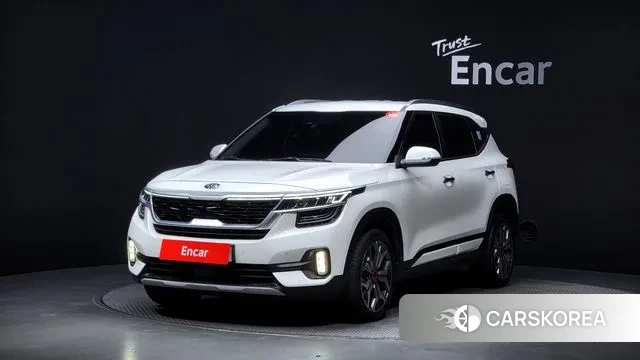 Kia Seltos 2021 Белый из Кореи