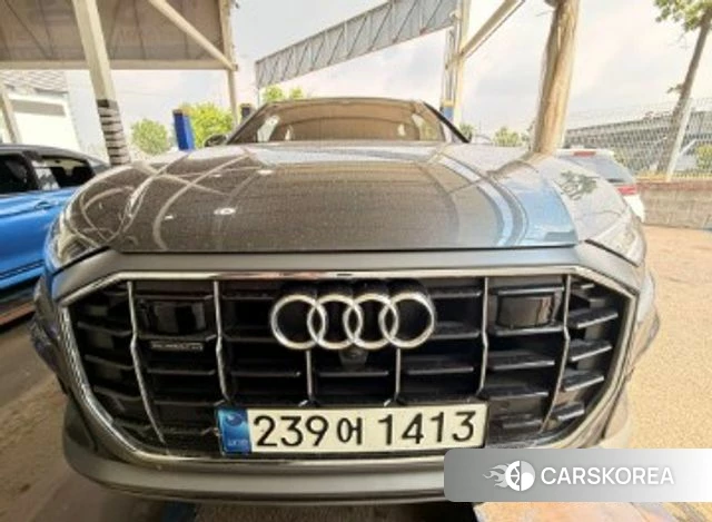 Audi Q8 (4M) 2021 Серый из Кореи
